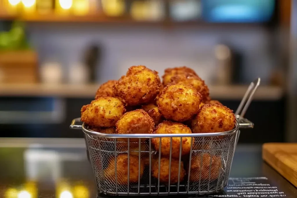 Crispy Meatballs from Air Fryer