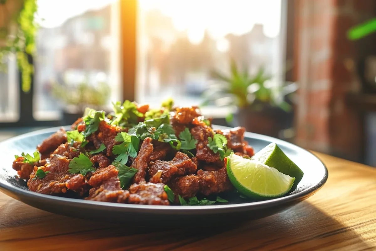 Carne frita crispy fried meat