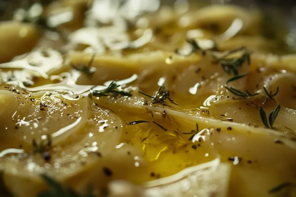 How long will fresh garlic last in olive oil pasta