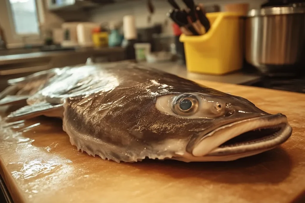 Halibut cheeks anatomy